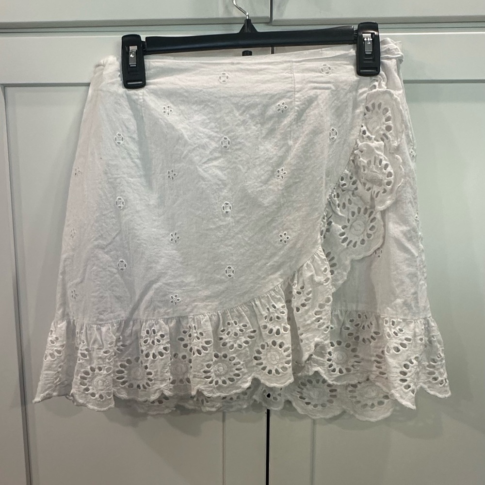 White skirt